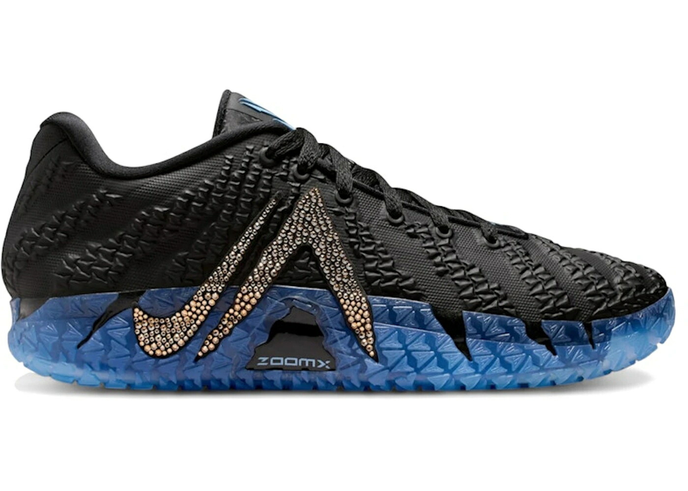 ナイキ 黒いこと 黒いこと スニーカー メンズ NIKE JA 3 SWAROVSKI WARNING LABEL / BLACK BLACK MULTI COLOR