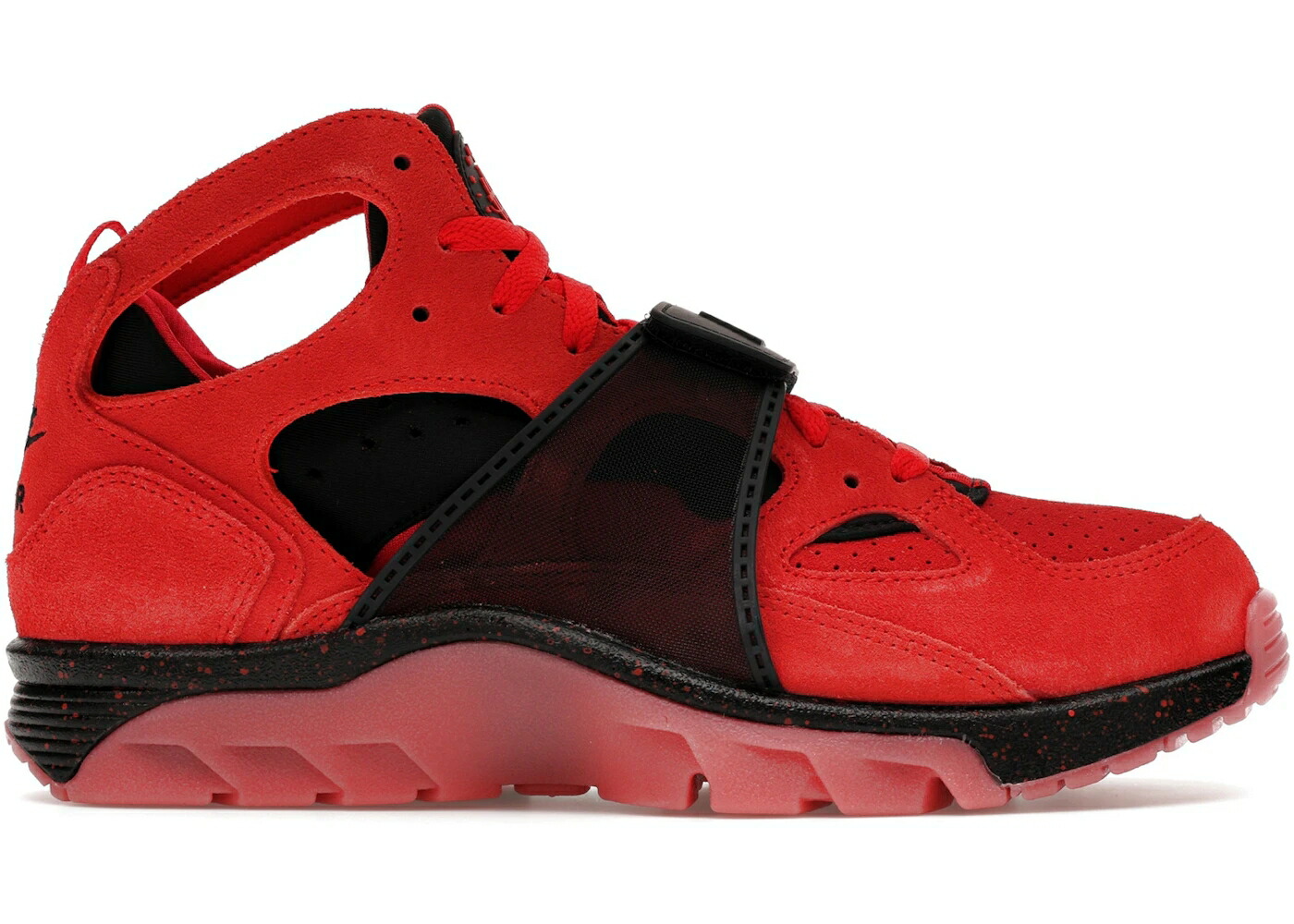ナイキ 調教師 ハラチ 赤 赤いこと 黒いこと 黒いこと エア湖調教師 スニーカー メンズ NIKE AIR TRAINER HUARACHE CHALLENGE RED / CHALLENGE RED BLACK CHALLENGE