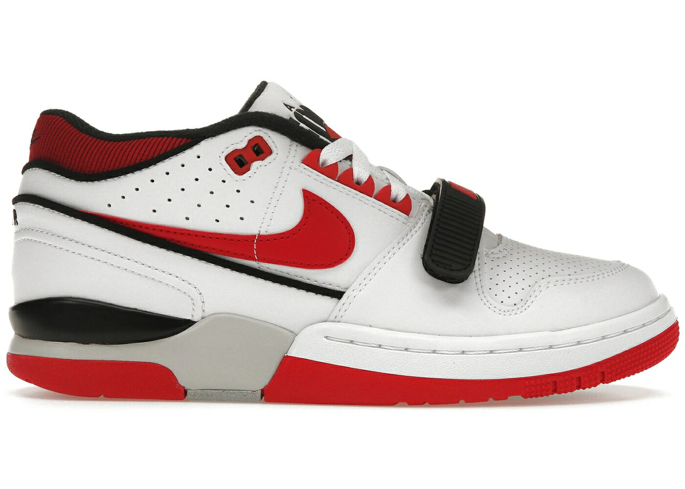 ナイキ アルファ ファイア 赤 レッド 白色 ホワイト 黒色 ブラック スニーカー メンズ NIKE AIR ALPHA FORCE 88 SP BILLIE EILISH FIRE RED WHITE / WHITE FIRE RED BLACK NEUTRAL
