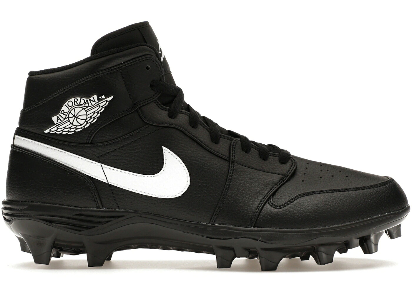ナイキ ジョーダン ミッド 黒いこと 黒いこと 白いこと 白いこと スニーカー メンズ JORDAN 1 MID TD CLEAT BLACK WHITE / BLACK BLACK WHITE