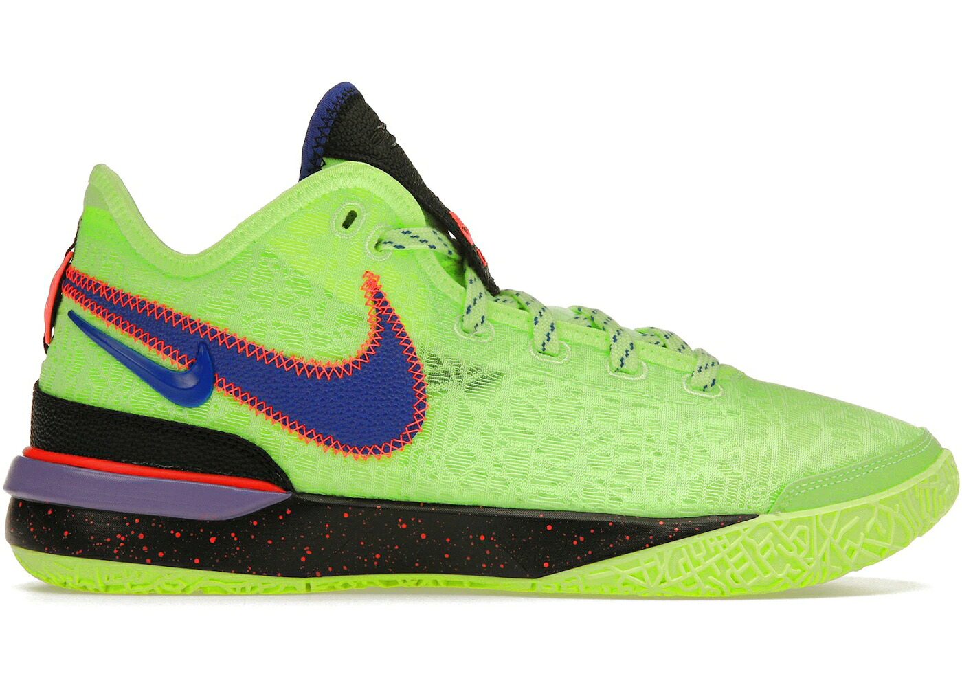 ナイキ ズーム レブロン 緑 グリーン 青色 ブルー スニーカー メンズ NIKE ZOOM LEBRON NXXT GEN GHOST GREEN / GHOST GREEN RACER BLUE SPACE｜スニケス