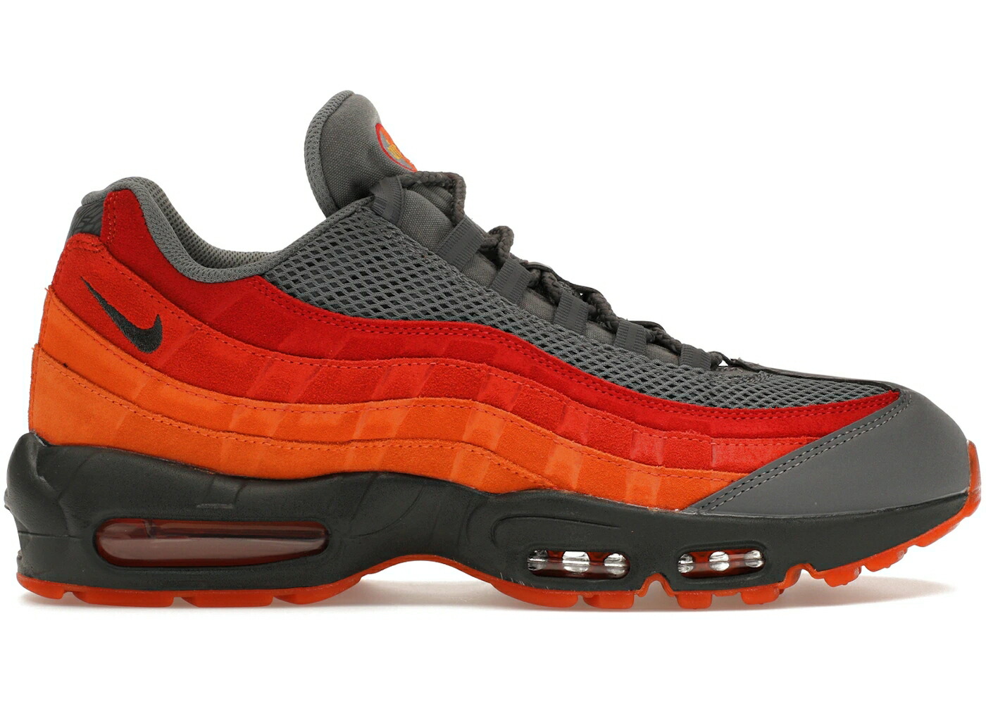 ナイキ マックス プレミアム アトランタ クール 灰色 グレー エアマックス スニーカー メンズ NIKE AIR MAX 95 PREMIUM ATLANTA / COOL GREY ANTHRACITE TOTAL