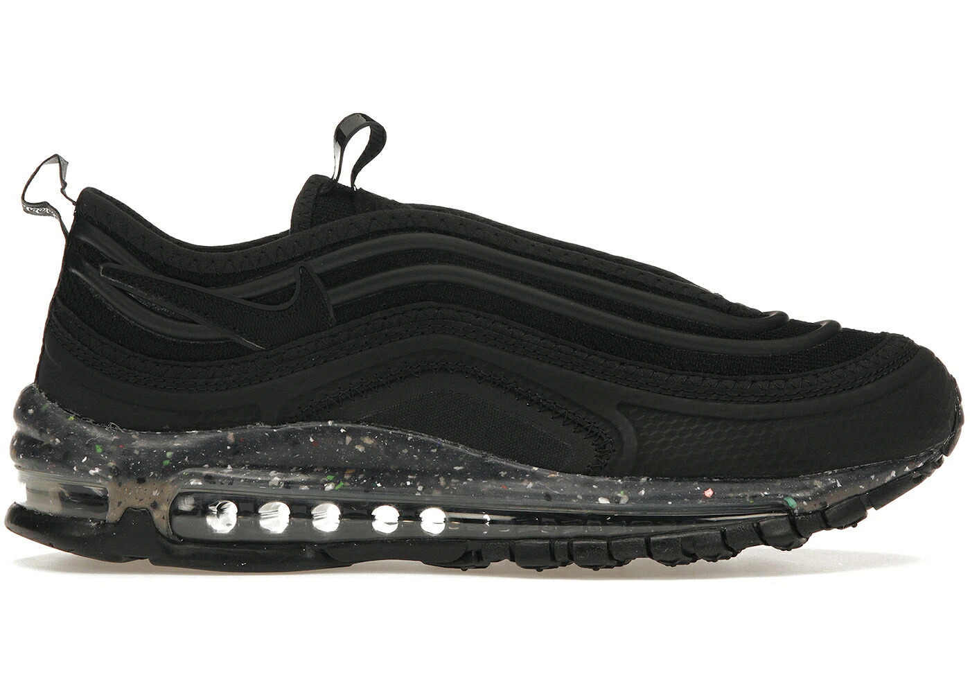 ナイキ マックス 黒色 ブラック エアマックス スニーカー メンズ NIKE AIR MAX 97 TERRASCAPE TRIPLE BLACK / BLACK BLACK BLACK|スニケス