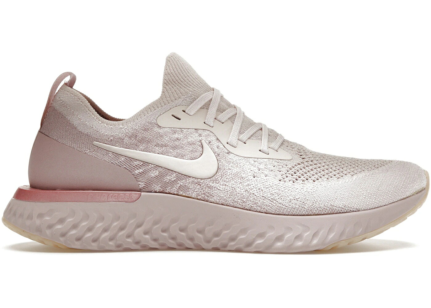 ナイキ 叙事詩 リアクト 飛球編み物 パール サクラ色 スニーカー メンズ NIKE EPIC REACT FLYKNIT PEARL PINK / PEARL PINK PEARL PINK BARELY
