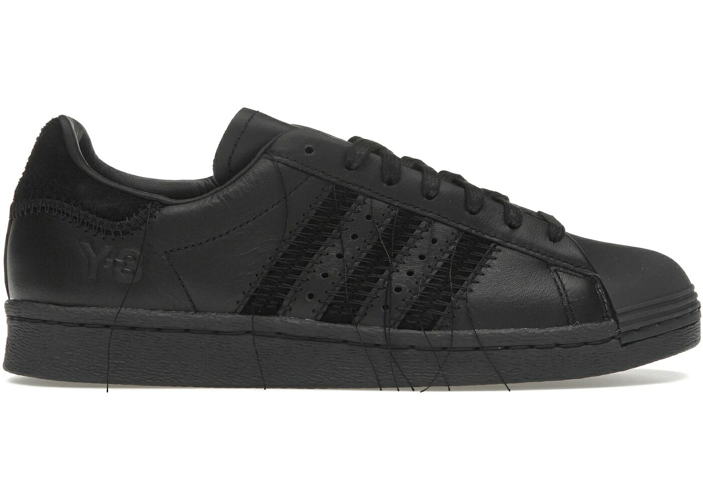 アディダス スーパースター 黒色 ブラック スニーカー メンズ ADIDAS Y-3 SUPERSTAR BLACK / BLACK BLACK BLACK 53,340円