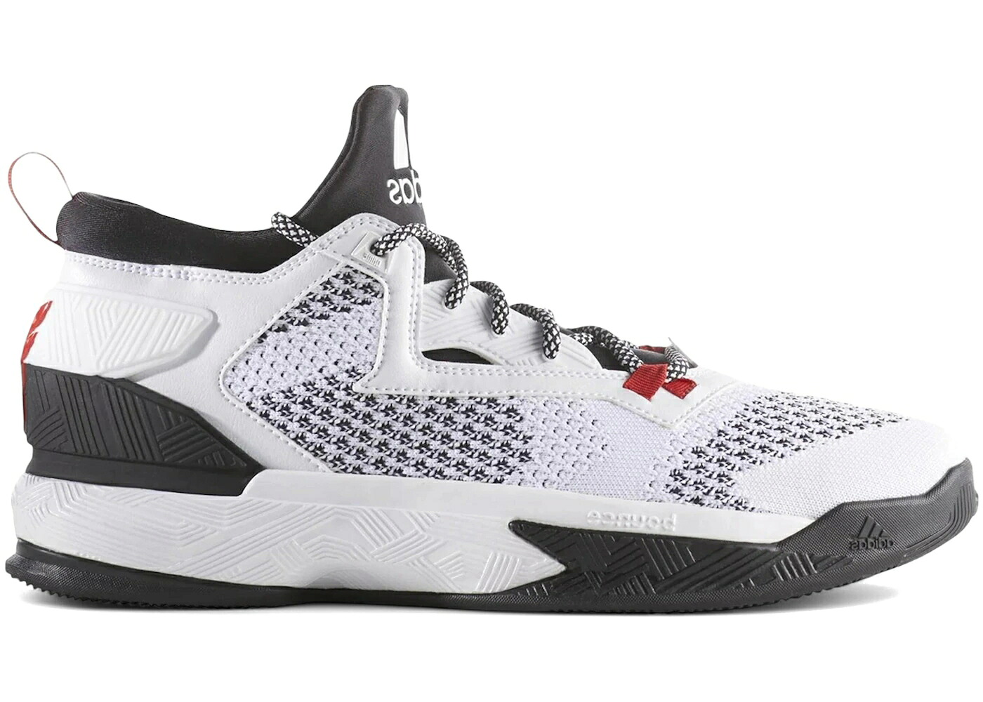 アディダス 白いこと 白いこと 黒いこと 黒いこと 赤 赤いこと スニーカー メンズ ADIDAS D LILLARD 2 PK HOME / WHITE BLACK RED