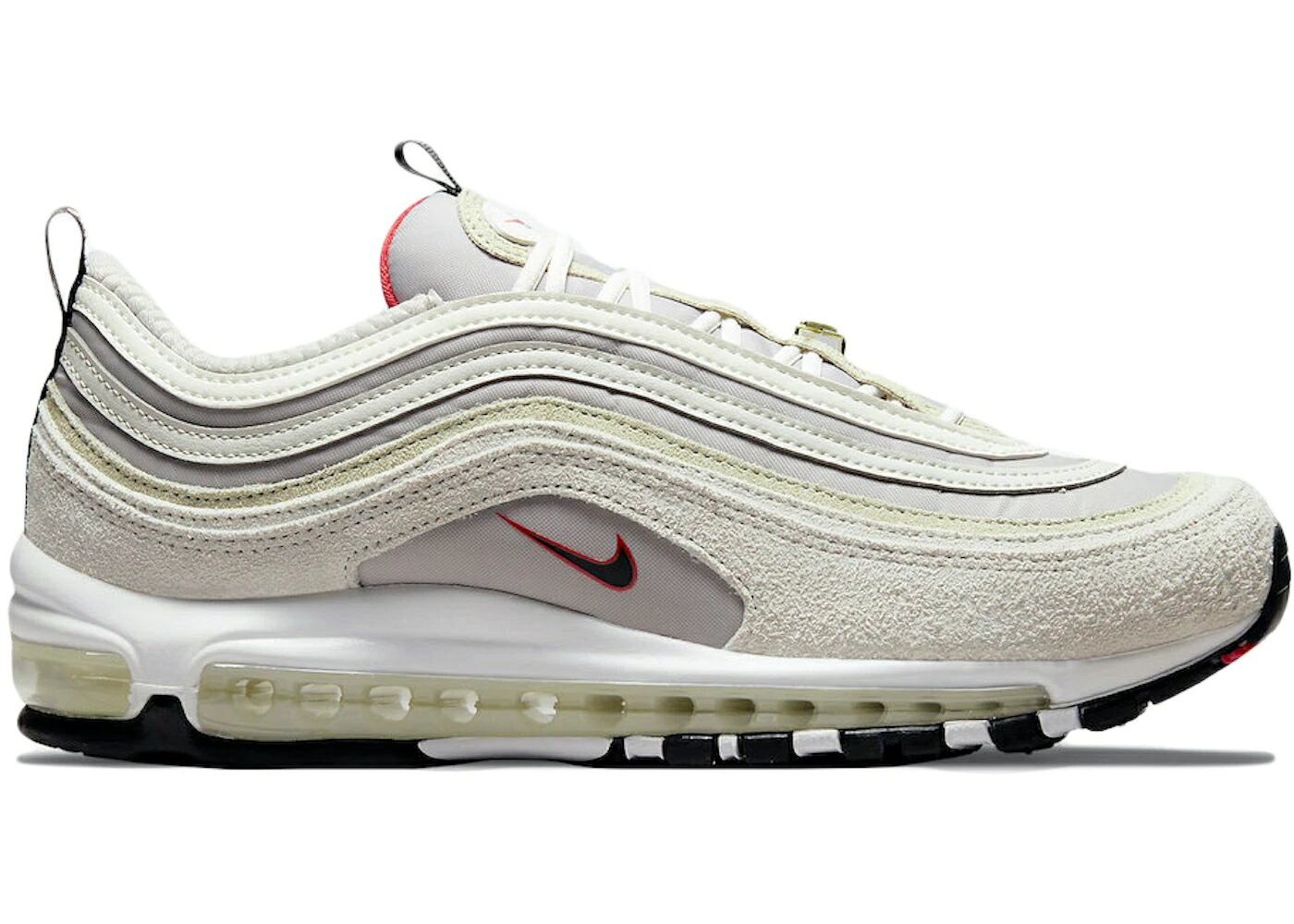 ナイキ マックス 灰色 グレー 白色 ホワイト エアマックス スニーカー メンズ NIKE AIR MAX 97 FIRST USE / COLLAGE GREY SUMMIT WHITE SAIL｜スニケス