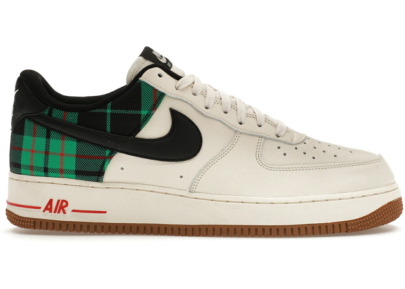 ナイキ 象牙色 競技場 緑 緑であること 空軍 \u002707 スニーカー メンズ NIKE AIR FORCE 1 LOW LX PLAID PALE IVORY STADIUM GREEN / PALE IVORY STADIUM GREEN