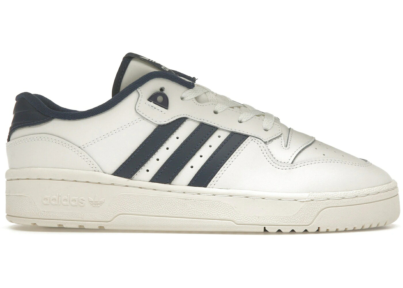 アディダス コア 白色 ホワイト ナイト 藍色 インディゴ スニーカー メンズ ADIDAS RIVALRY LOW CORE WHITE NIGHT INDIGO OFF / CORE WHITE NIGHT INDIGO OFF｜スニケス
