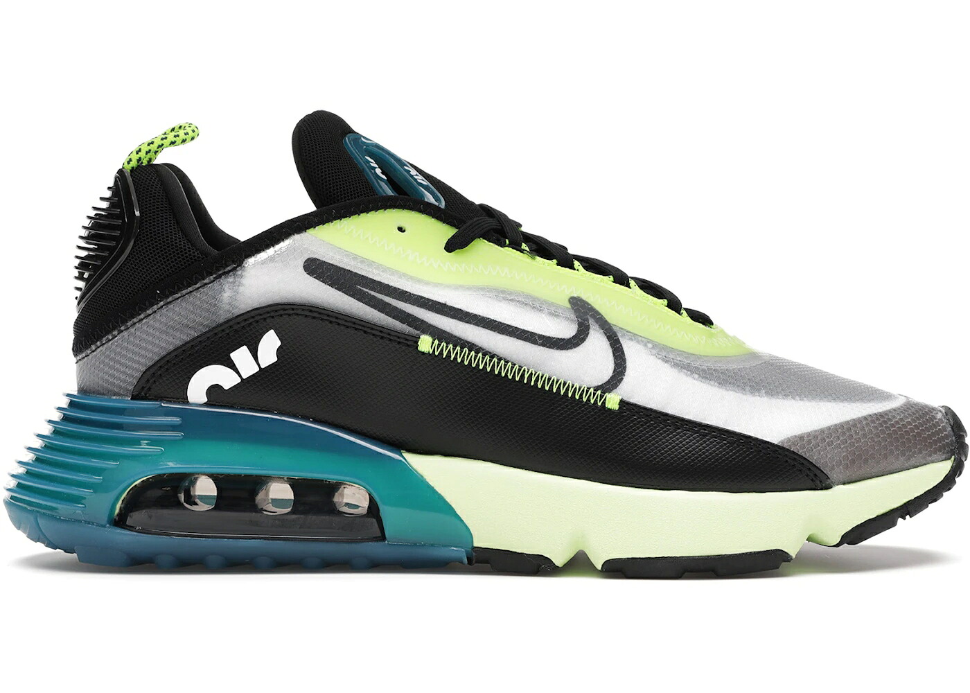 ナイキ マックス 白いこと 白いこと 青み 青色 黒いこと 黒いこと 大気圏マックス スニーカー メンズ NIKE AIR MAX 2090 VOLT / WHITE VOLT VALERIAN BLUE BLACK