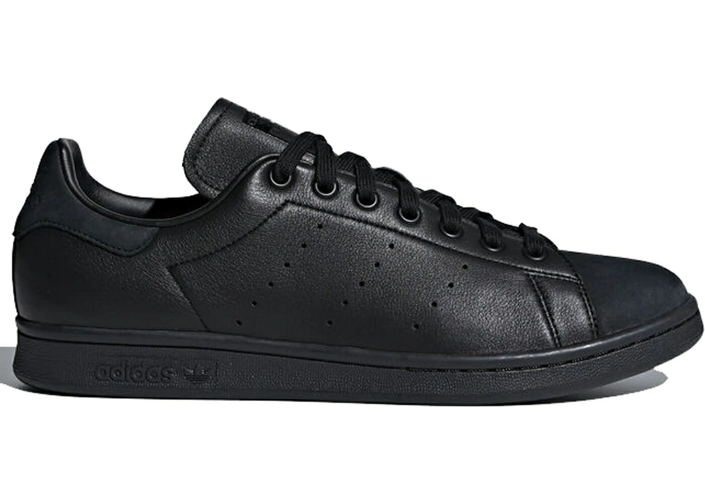 アディダス コア 黒色 ブラック スタンスミス スニーカー メンズ ADIDAS STAN SMITH TRIPLE CORE BLACK (SUEDE TOE) / CORE BLACK CORE BLACK CORE BLACK