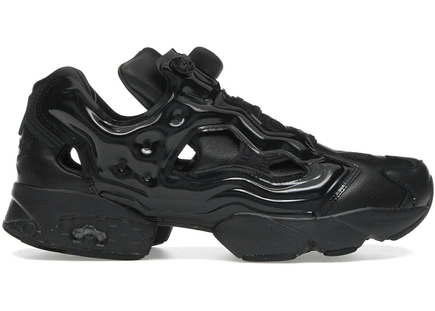 リーボック 黒色 ブラック インスタポンプフューリー スニーカー メンズ REEBOK INSTAPUMP FURY 94 NEEDLES BLACK / BLACK BLACK BLACK