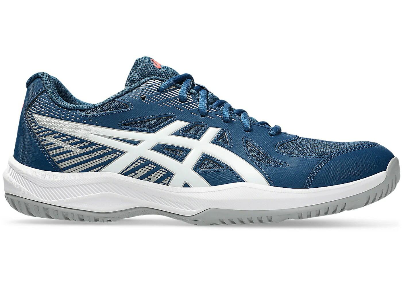 アシックス 青色 ブルー 白色 ホワイト スニーカー メンズ ASICS UPCOURT 6 MAKO BLUE WHITE / MAKO BLUE WHITE