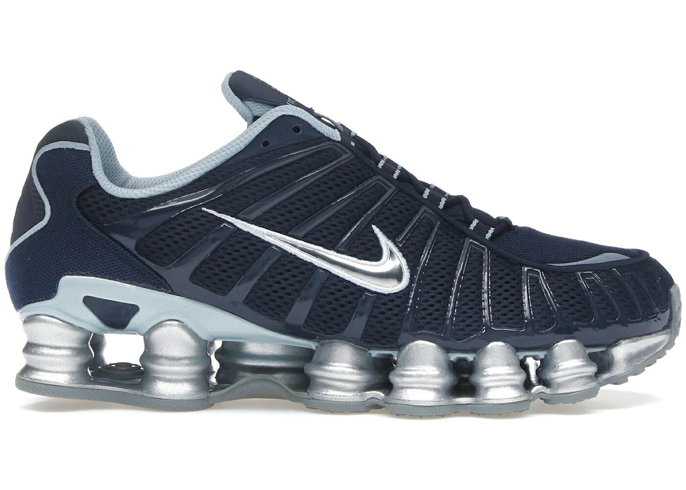 ナイキ ショックス 青色 ブルー WOMEN'S スニーカー レディース NIKE SHOX TL OBSIDIAN LIGHT ARMORY BLUE (WOMEN'S) / OBSIDIAN LIGHT ARMORY BLUE FLATスニーカー