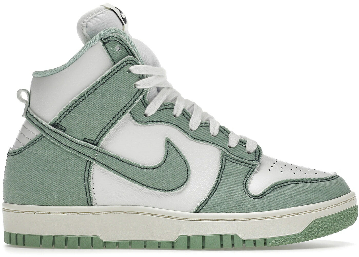 ナイキ ダンク 御機嫌 緑 緑であること ジーンズ ダンクハイ WOMEN\u0027S スニーカー レディース NIKE DUNK HIGH 1985 ENAMEL GREEN DENIM (WOMEN\u0027S) / ENAMEL GREEN ENAMEL GREEN SUMMIT