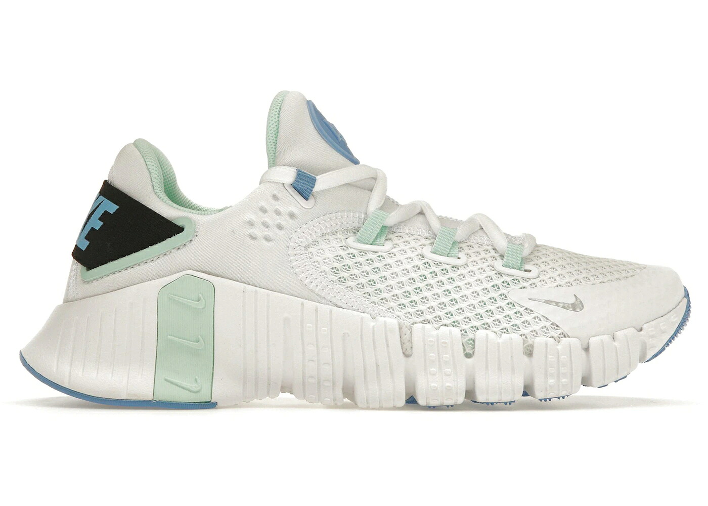 ナイキ 無償性 白いこと 白いこと 青味 青み WOMEN\u0027S スニーカー レディース NIKE FREE METCON 4 WHITE MINT FOAM (WOMEN\u0027S) / WHITE MINT FOAM UNIVERSITY BLUE