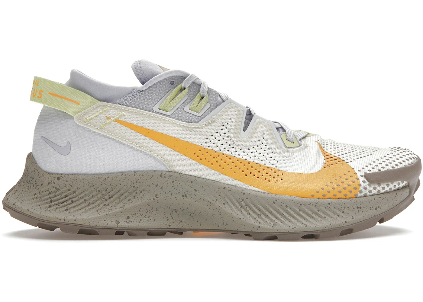 ナイキ ペガサス 純然たる プラチナム レーザ 橙 オレンジ色 WOMEN\u0027S スニーカー レディース NIKE PEGASUS TRAIL 2 PURE PLATINUM FOSSIL LASER ORANGE (WOMEN\u0027S) / PURE PLATINUM FOSSIL LIMELIGHT