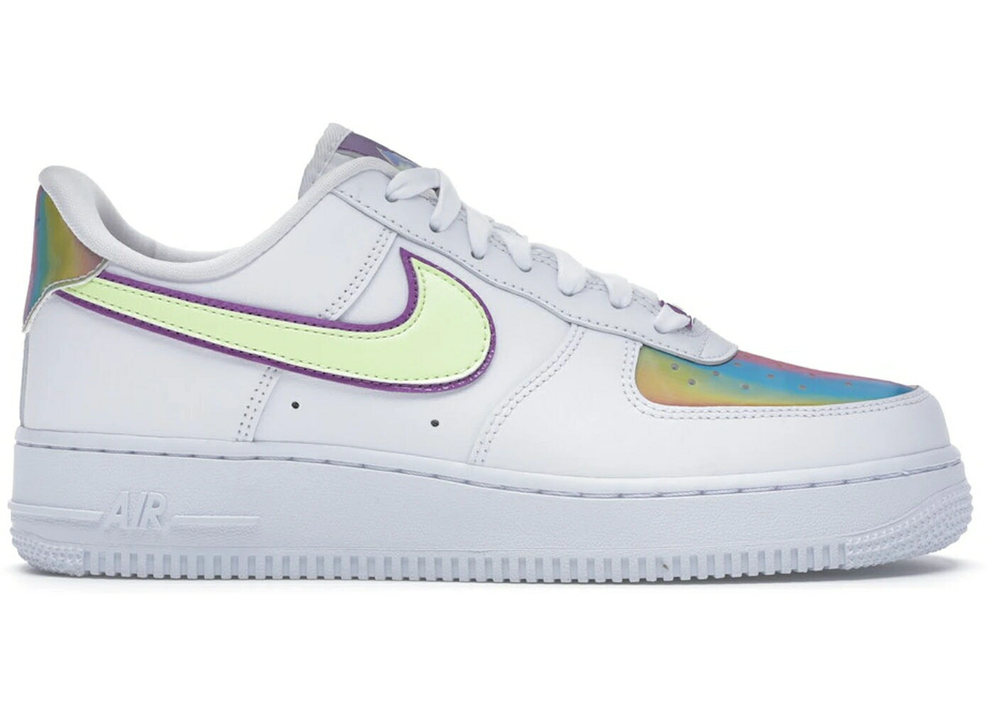 ナイキ 白いこと 白いこと 青み 青色 空軍 WOMEN\u0027S スニーカー レディース NIKE AIR FORCE 1 LOW EASTER (2020) (WOMEN\u0027S) / WHITE BARELY VOLT HYPER BLUE