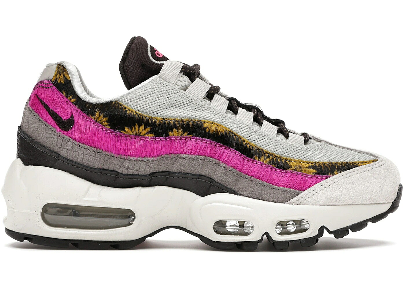 ナイキ マックス 白いこと 白いこと 赤銅色 赤銅色 エア湖マックス WOMEN\u0027S スニーカー レディース NIKE AIR MAX 95 DAISY CHAIN (WOMEN\u0027S) / LIGHT BONE WHITE VELVET BROWN