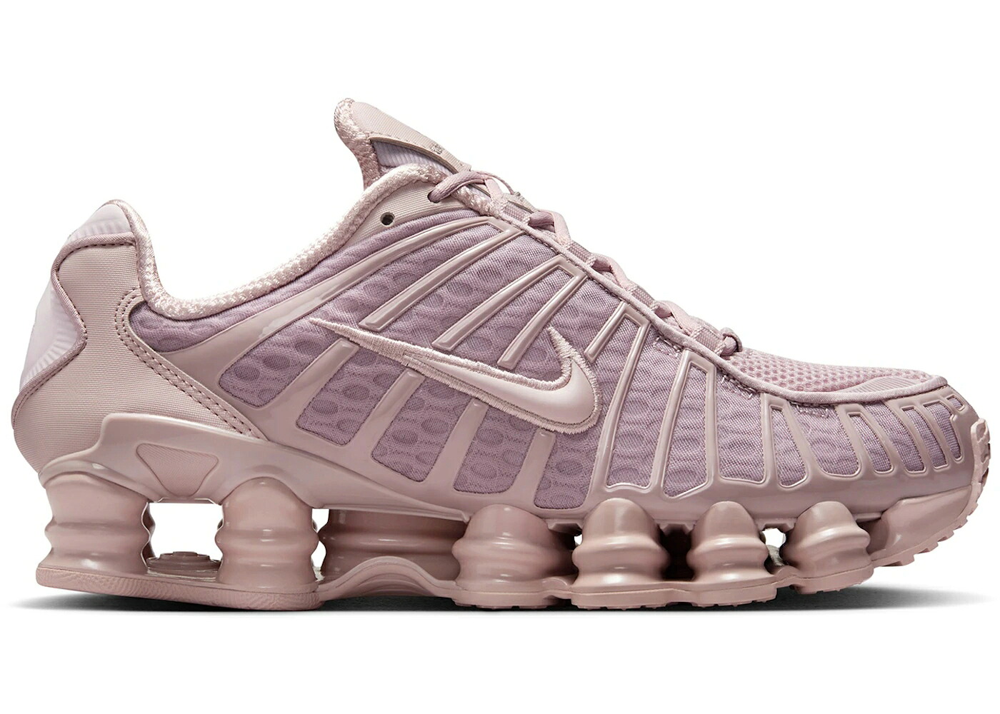 ナイキ ショックス サクラ色 しろがね色 しろがね色 WOMEN\u0027S スニーカー レディース NIKE SHOX TL PARTICLE ROSE (WOMEN\u0027S) / PARTICLE ROSE METALLIC SILVER