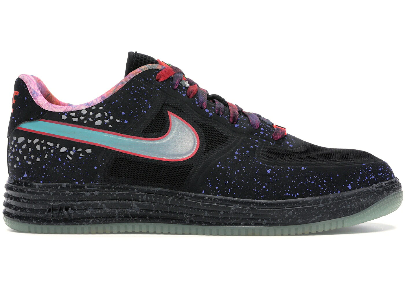 ナイキ ルーナー ルナー 黒いこと 黒いこと しろがね色 しろがね色 スニーカー メンズ NIKE LUNAR FORCE 1 FUSE AREA 72 / BLACK REFLECTIVE SILVER