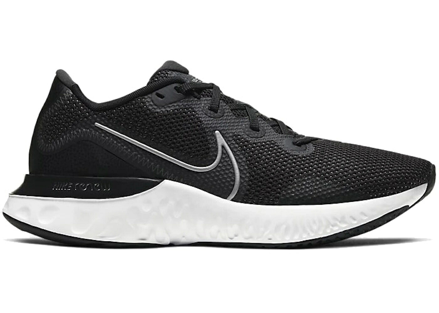 ナイキ 幽客 黒いこと 黒いこと 白いこと 白いこと スニーカー メンズ NIKE RENEW RUN BLACK / BLACK WHITE DARK SMOKE