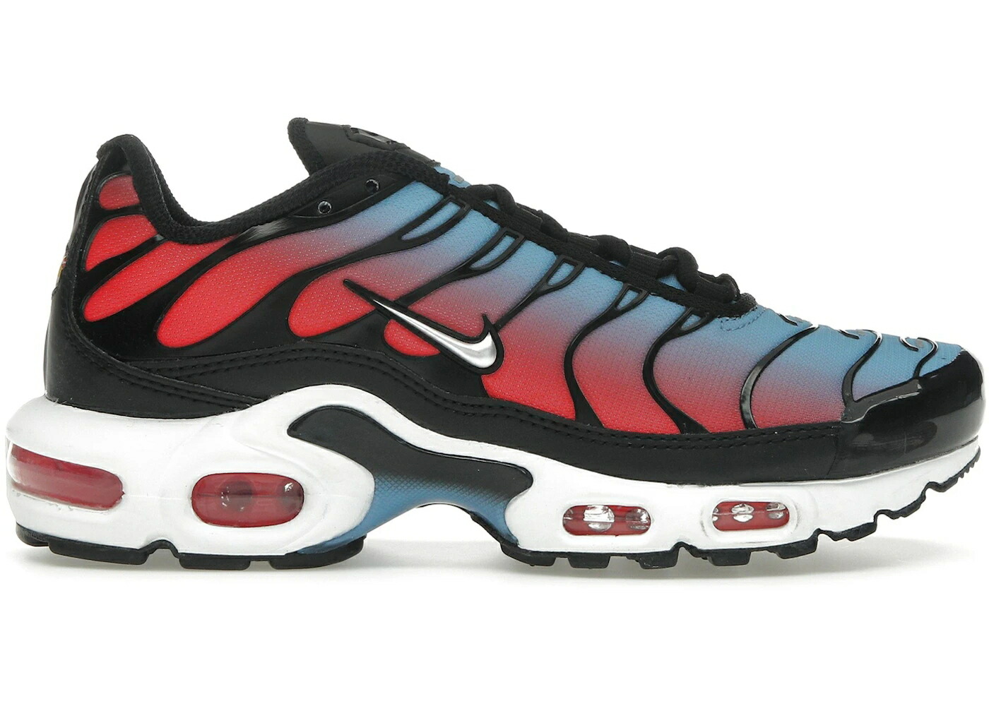 ナイキ マックス 青味 青み クリムゾン 黒いこと 黒いこと エアマックスプラス WOMEN\u0027S スニーカー レディース NIKE AIR MAX PLUS UNIVERSITY BLUE LIGHT CRIMSON (WOMEN\u0027S) / BLACK UNIVERSITY BLUE LIGHT