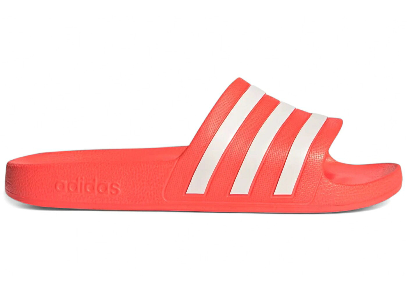 アディダス アディレッタ アクア 赤 レッド 白色 ホワイト スニーカー メンズ ADIDAS ADILETTE AQUA SOLAR RED WHITE / SOLAR RED CLOUD WHITE SOLAR RED