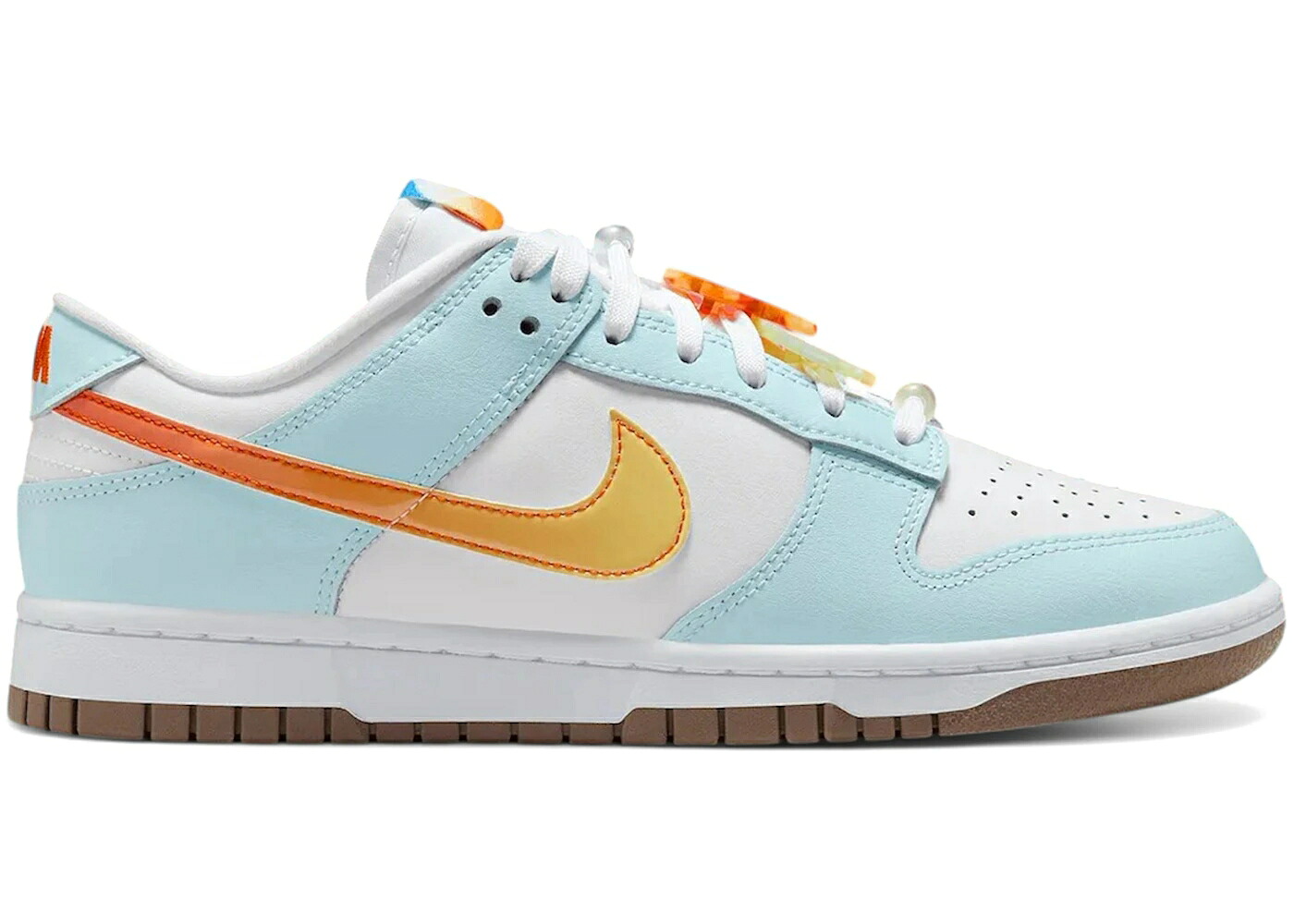 ナイキ ダンク 白いこと 白いこと 青味 青み ダンクロー WOMEN\u0027S スニーカー レディース NIKE DUNK LOW BEACH (WOMEN\u0027S) / WHITE WHITE GLACIER BLUE MULTI