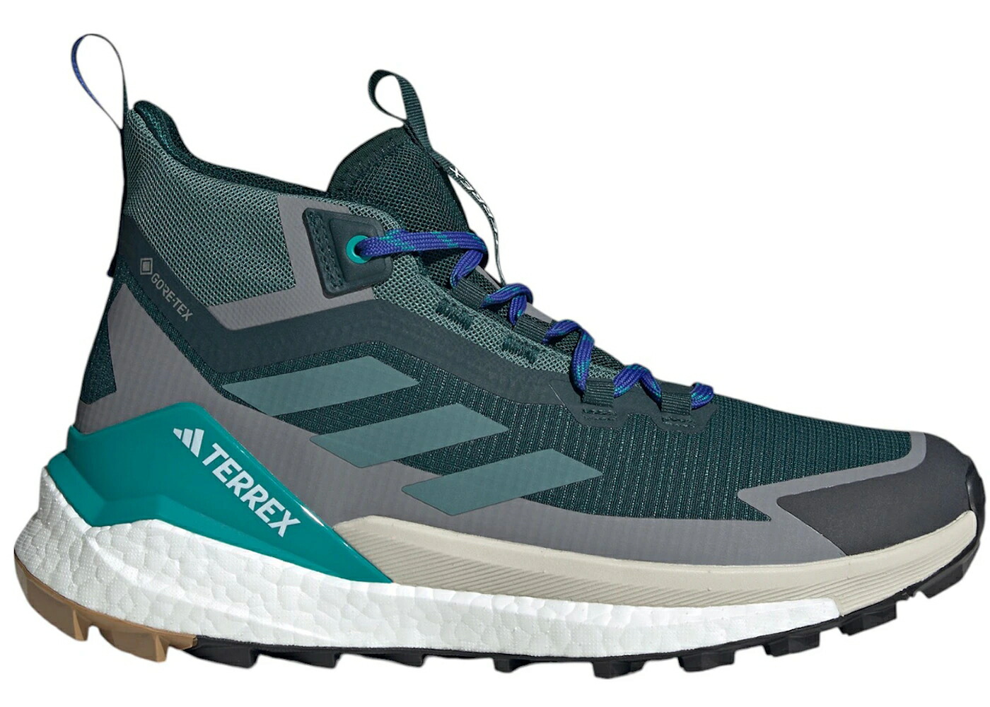 アディダス フリー ゴアテックス 灰色 グレー 2.0 スニーカー メンズ ADIDAS TERREX FREE HIKER GORE-TEX AURORA IVY PRELOVED TEAL GREY THREE / AURORA IVY PRELOVED TEAL GREY