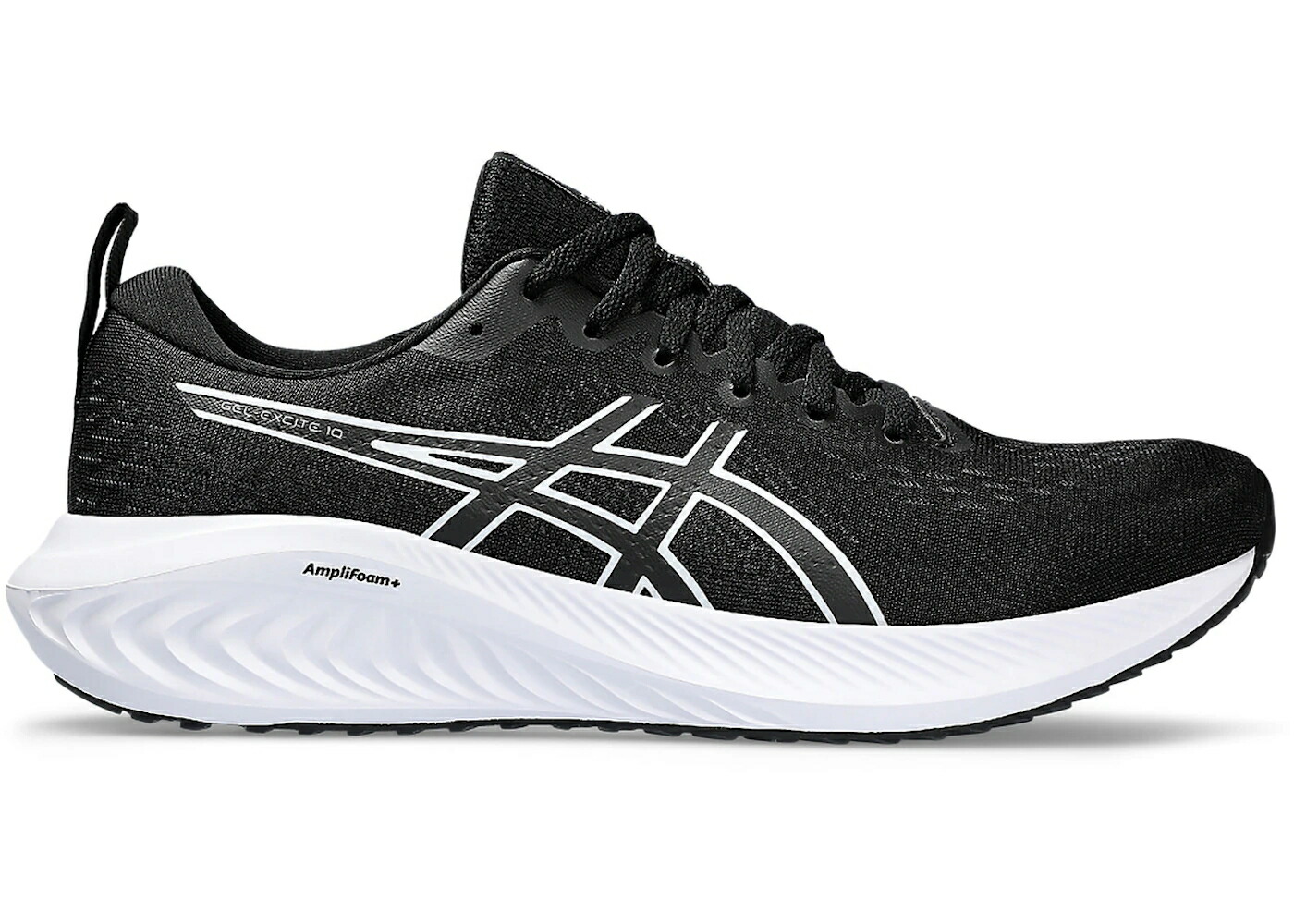 アシックス 黒色 ブラック 白色 ホワイト スニーカー メンズ ASICS GEL-EXCITE 10 BLACK WHITE / BLACK WHITE
