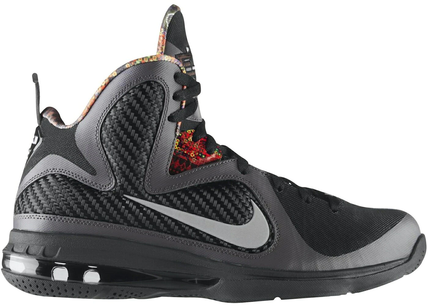 ナイキ レブロン 黒いこと 黒いこと スニーカー メンズ NIKE LEBRON 9 BLACK HISTORY MONTH / MIDNIGHT FOG BLACK (BHM)
