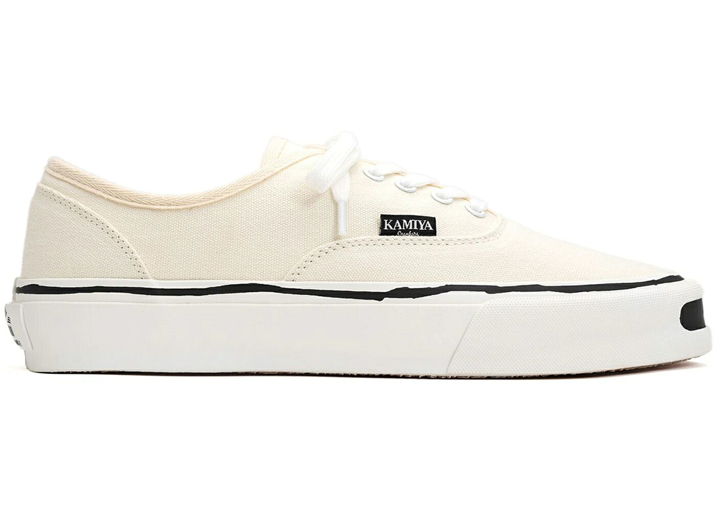 靴 スニーカー 白色 ホワイト メンズ KAMIYA VULCANIZE SNEAKER WHITE /