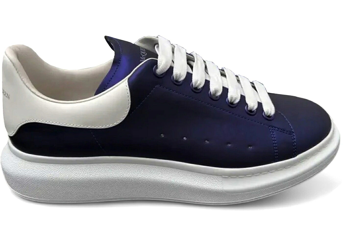 アレキサンダーマックイーン 青味 青み 白いこと 白いこと スニーカー メンズ ALEXANDER MCQUEEN ALEXANDER MCQUEEN OVERSIZED ELECTRIC BLUE / ELECTRIC BLUE WHITE