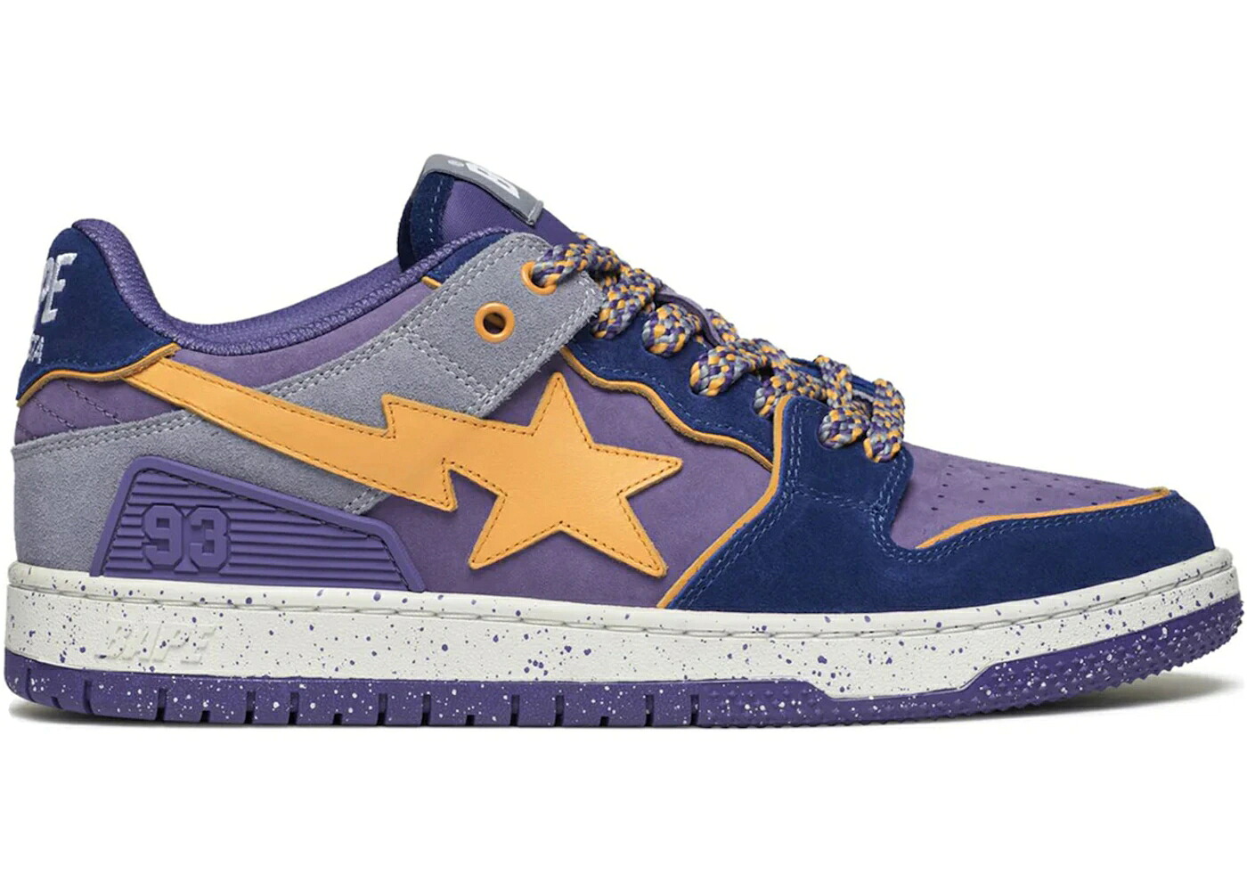 ベイプ 紫 パープル #4 スニーカー メンズ BAPE A BATHING APE SK8 STA M2 PURPLE /