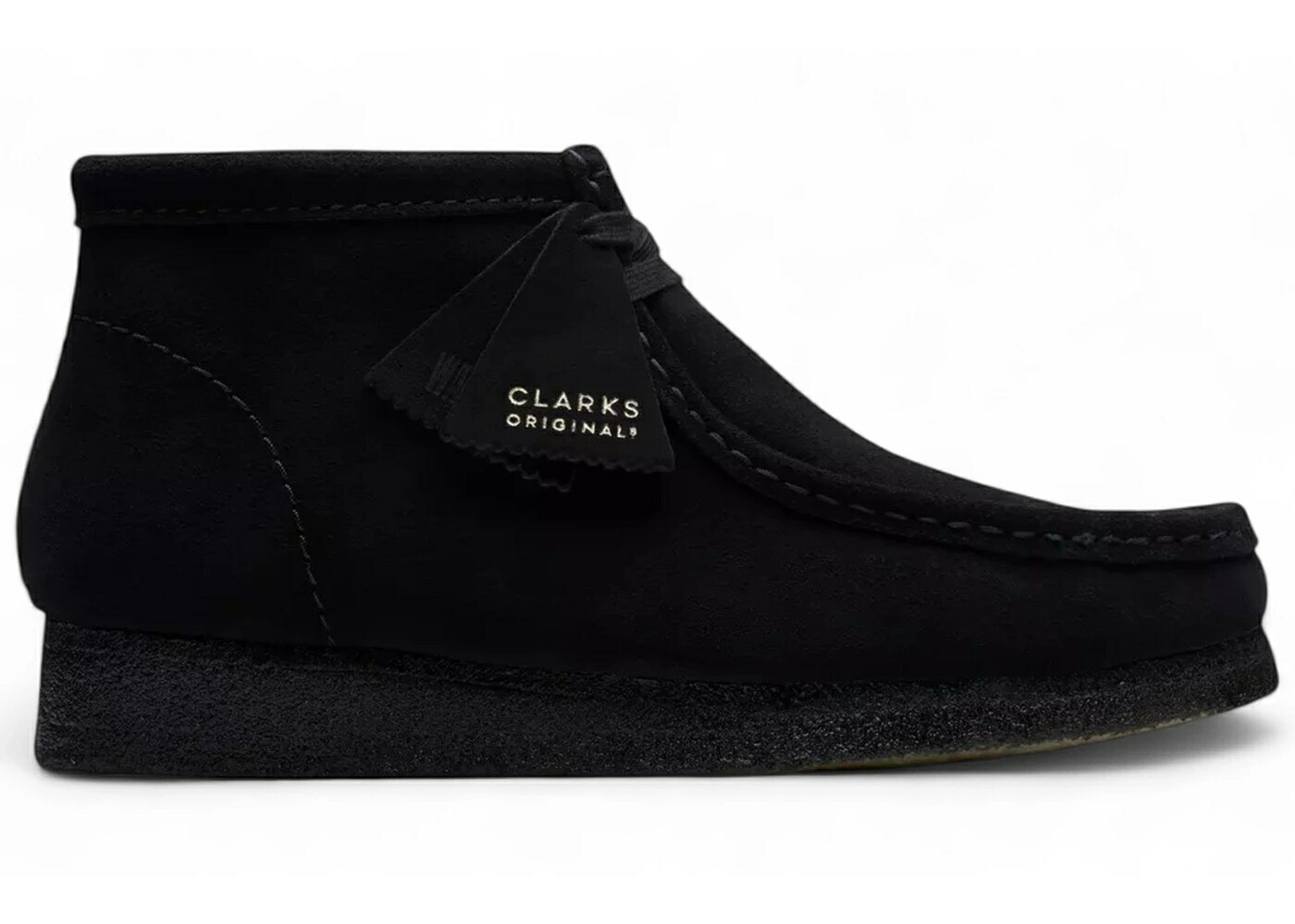 クラークス オリジナルス ブーツ 黒色 ブラック スエード スウェード スニーカー メンズ CLARKS ORIGINALS WALLABEE BOOT TRIPLE BLACK SUEDE / 34,840円