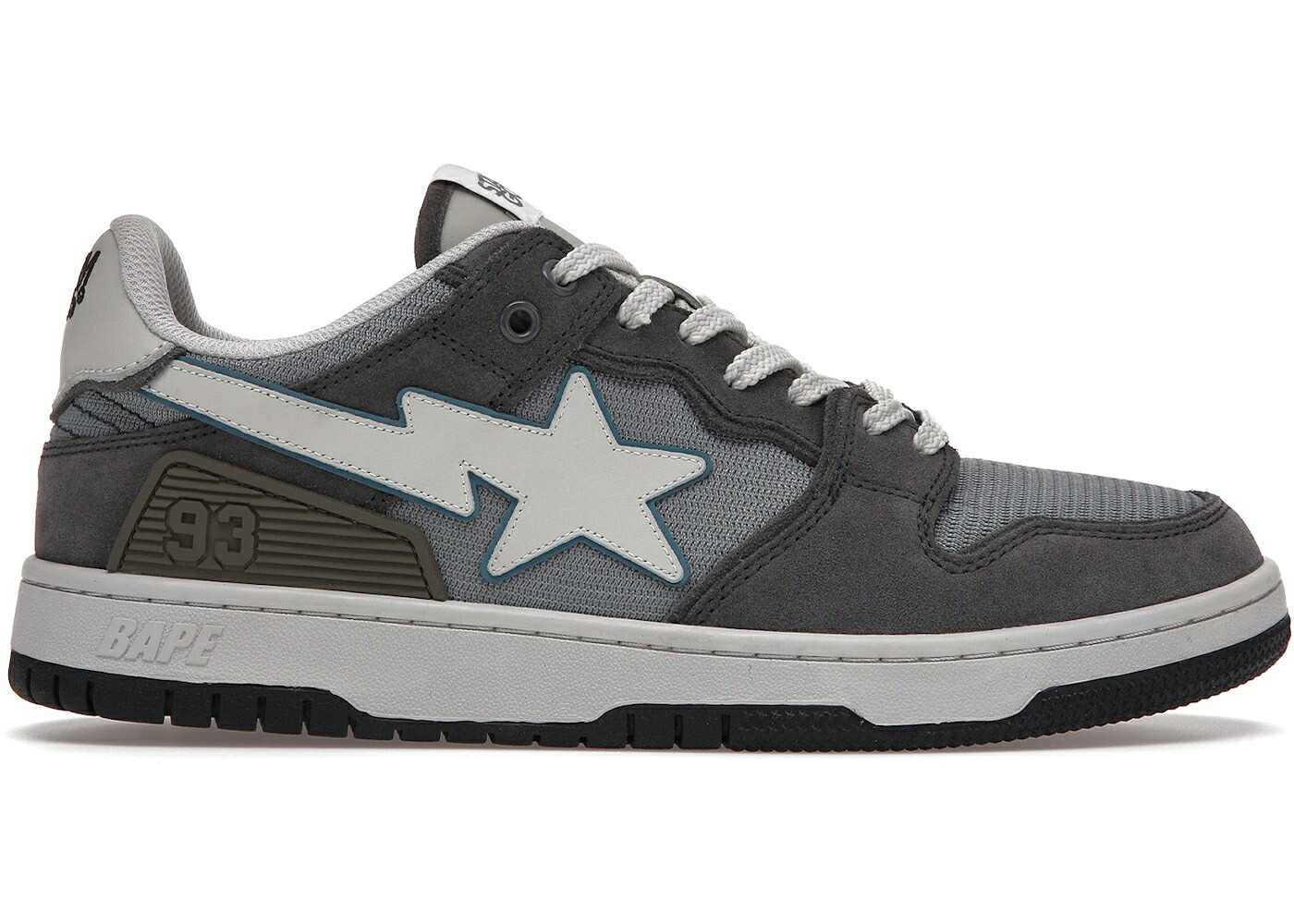 ベイプ 闘技場 青味 青み 薄墨色 薄墨色 白いこと 白いこと スニーカー メンズ BAPE A BATHING APE SK8 STA STADIUM GOODS CLAREMONT BLUE / GREY BLUE WHITE