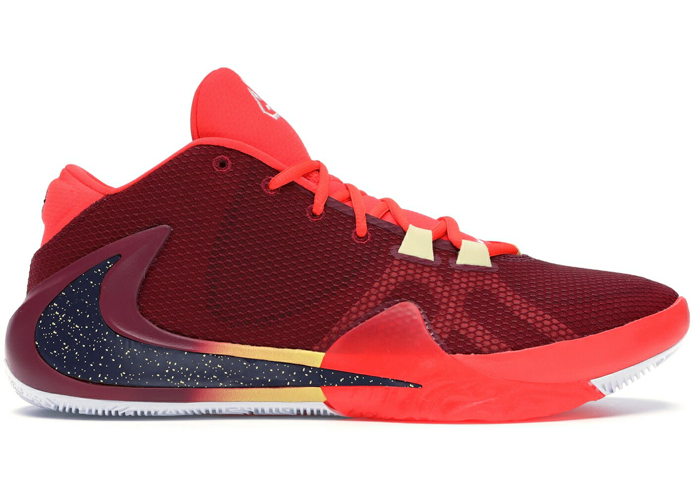 ナイキ 望遠レンズ 赤 赤いこと 青味 青み 望遠レンズフリーク スニーカー メンズ NIKE ZOOM FREAK 1 NOBLE RED / NOBLE RED BLACKENED BLUE BRIGHT