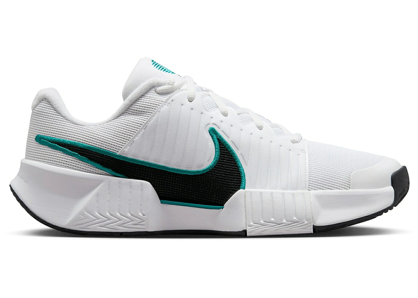 ナイキ 労働者階級 白いこと 白いこと 黒いこと 黒いこと スニーカー メンズ NIKE GP CHALLENGE PRO WHITE RADIANT EMERALD / WHITE RADIANT EMERALD BLACK