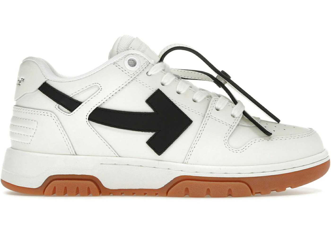 オフホワイト 白色 ホワイト 黒色 ブラック スニーカー メンズ OFF-WHITE OUT OF OFFICE OOO LOW TOPS WHITE BLACK GUM / WHITE BLACK GUM