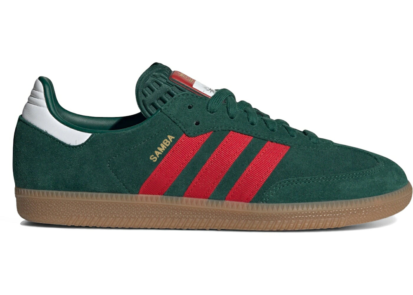 アディダス サンバ メキシコ合衆国 緑 緑であること 赤 赤いこと スニーカー メンズ ADIDAS SAMBA OG FIFA WORLD CUP 2026 MEXICO / GREEN RED GUM