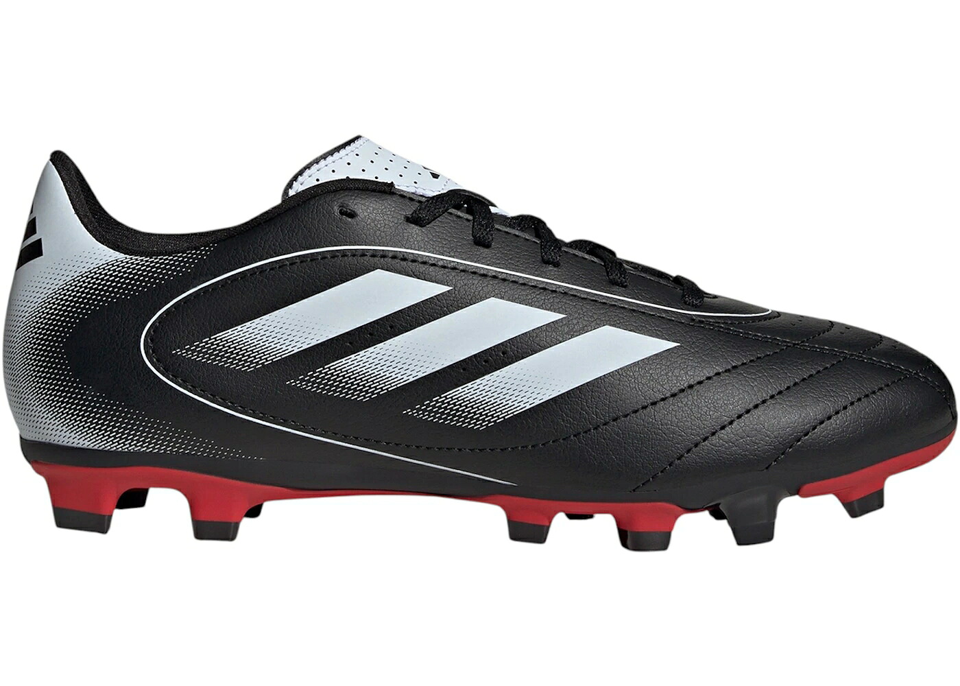 アディダス 黒いこと 黒いこと 白いこと 白いこと 中核グループ スニーカー メンズ ADIDAS GOLETTO IX FG/MG BLACK WHITE BETTER SCARLET / CORE BLACK CLOUD WHITE BETTER
