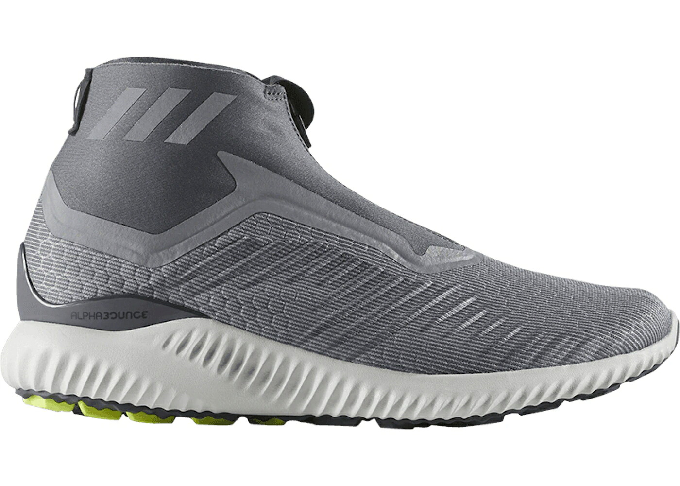 アディダス ミッド 灰色 グレー スニーカー メンズ ADIDAS ALPHABOUNCE MID GREY / GREY GREY GREY｜スニケス