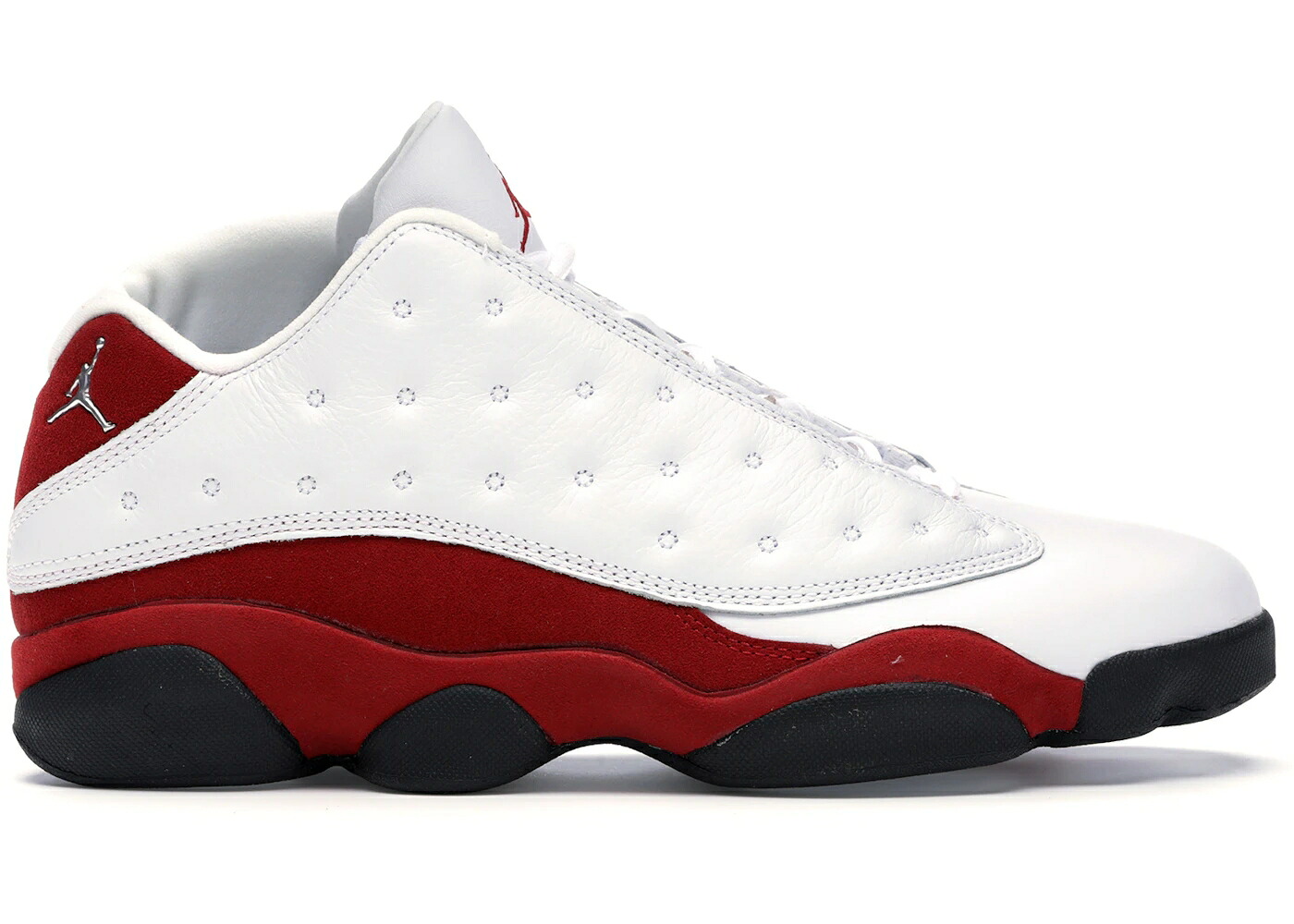 ナイキ ジョーダン サー青少年 白いこと 白いこと しろがね色 しろがね色 スニーカー メンズ JORDAN 13 RETRO LOW CHERRY (2005) / WHITE METALLIC SILVER VARSITY