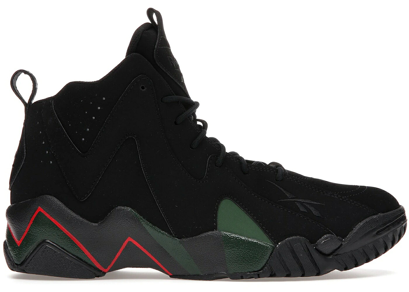 リーボック カミカゼ 黒色 ブラック 緑 グリーン 赤 レッド スニーカー メンズ REEBOK KAMIKAZE II DTLR GLORY YEARS / BLACK GREEN RED｜スニケス