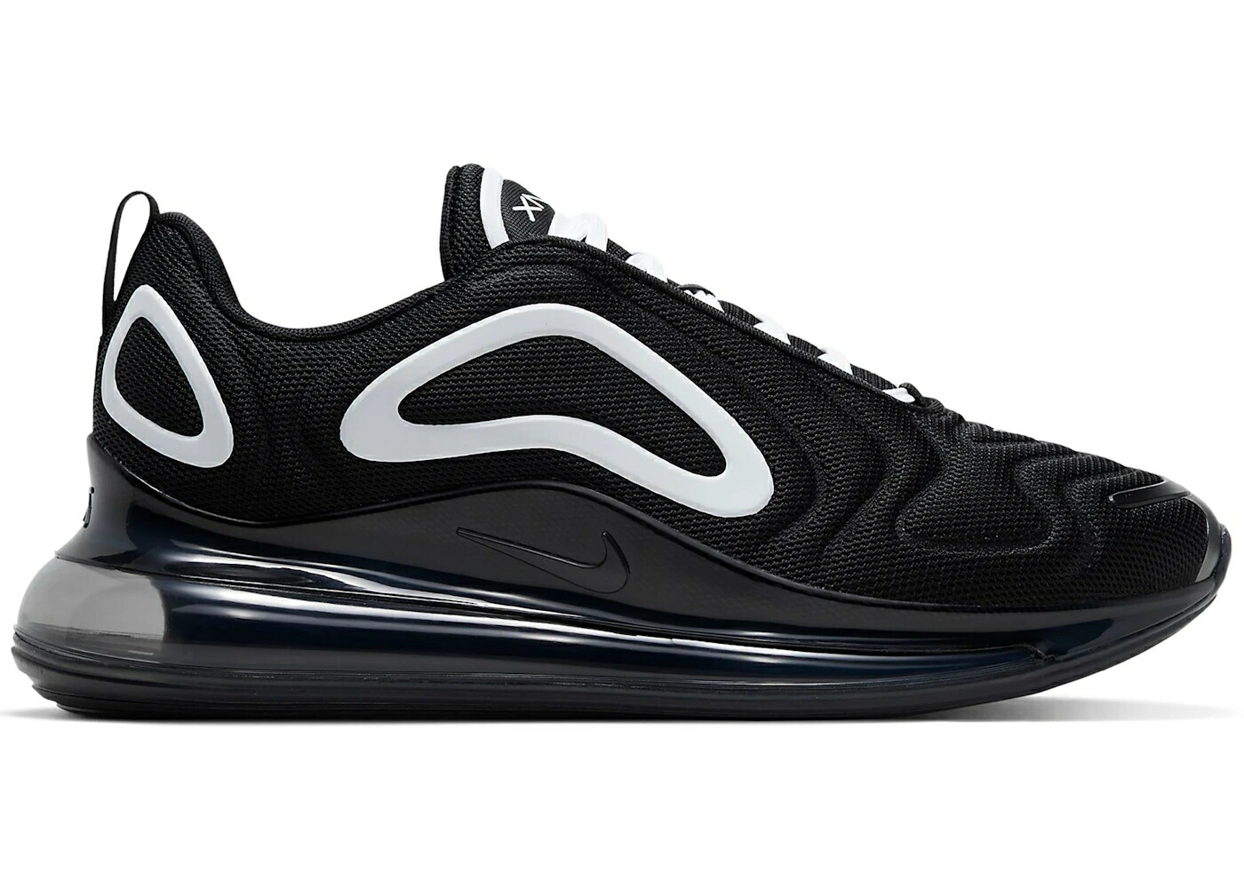 ナイキ マックス 黒色 ブラック 白色 ホワイト エアマックス スニーカー メンズ NIKE AIR MAX 720 OREO / BLACK WHITE BLACK