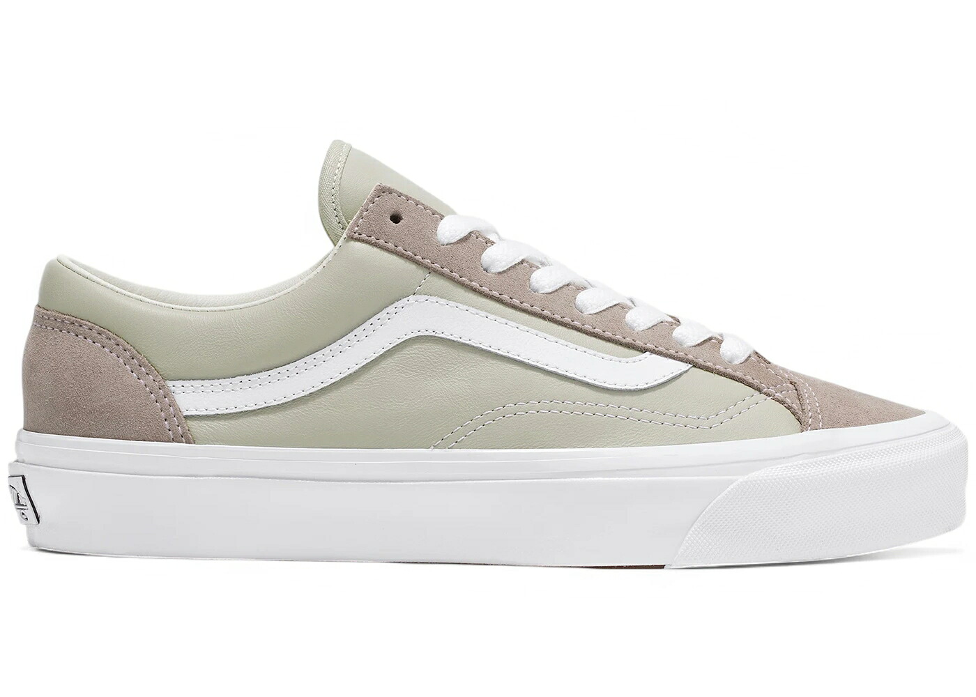 ヴァンズ バンズ プレミアム 灰色 グレー ベージュ オールドスクール スニーカー メンズ VANS PREMIUM OLD SKOOL ATMOSPHERE GREY BEIGE / ATMOSPHERE GREY BEIGE｜スニケス
