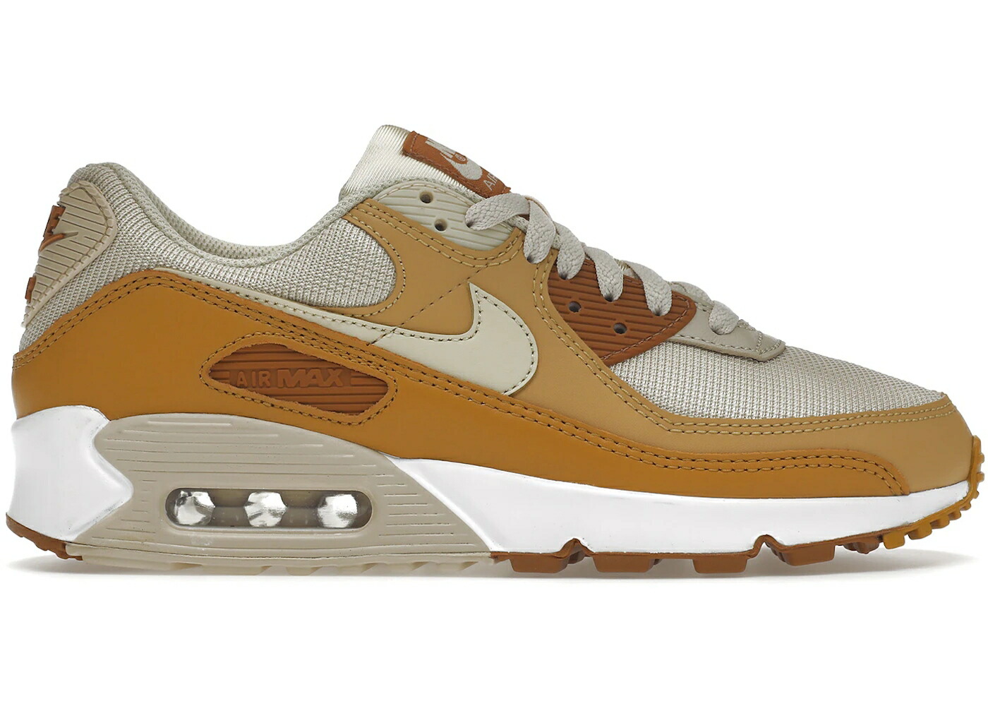 ナイキ マックス エア湖マックス WOMEN\u0027S スニーカー レディース NIKE AIR MAX 90 CARAMEL (WOMEN\u0027S) / OATMEAL TAWNY CHUTNEY TWINE