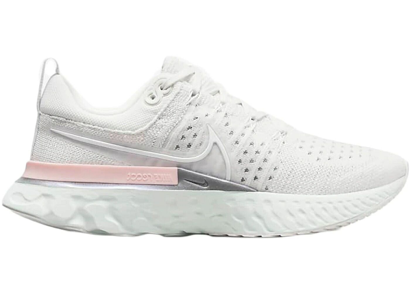ナイキ リアクト 幽客 飛球編み物 プラチナム 緑 緑であること WOMEN\u0027S スニーカー レディース NIKE REACT INFINITY RUN FLYKNIT 2 PLATINUM TINT BARELY GREEN (WOMEN\u0027S) / PLATINUM TINT BARELY GREEN スニーカー-レディース靴-靴