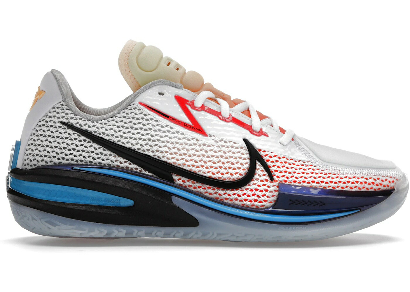 ナイキ ズーム 白色 ホワイト 黒色 ブラック レーザー 青色 ブルー スニーカー メンズ NIKE AIR ZOOM GT CUT WHITE BLACK LASER BLUE / WHITE BLACK LASER BLUE